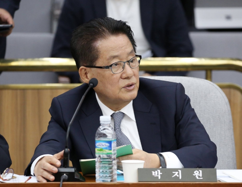 출처_민주평화당 박지원 의원 SNS