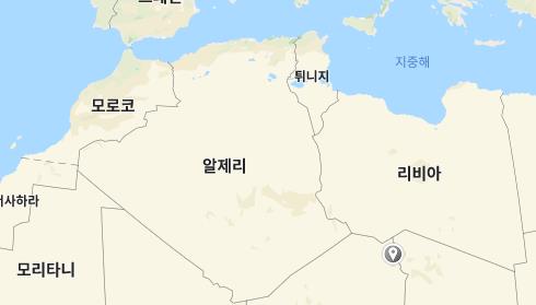 사고가 난 모로코 지역 (구글 맵 캡쳐)