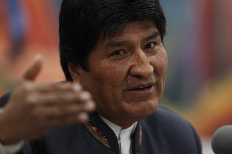 (연합뉴스 제공) 볼리비아 모랄레스 대통령