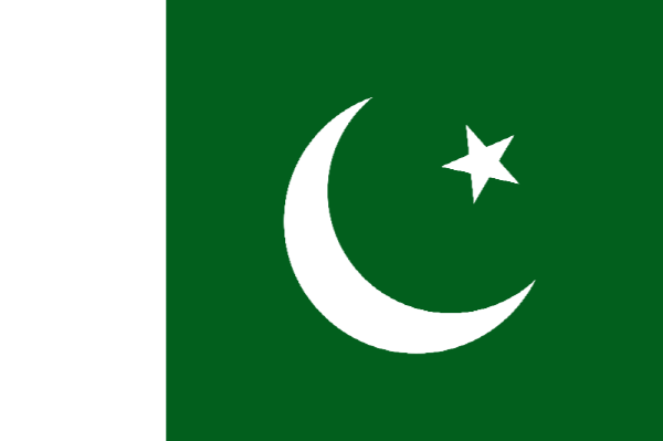 파키스탄 국기[사진/wikimedia]