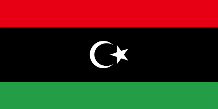 리비아 국기[사진/wikimedia]