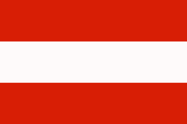 오스트리아 국기[사진/wikimedia]