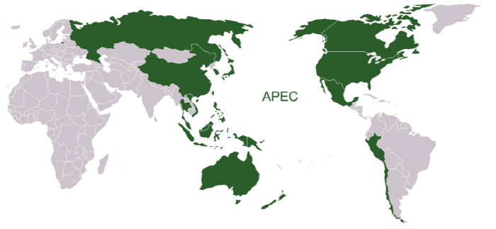 기사와 직접 관련 없음[APEC 회원국/wikimedia]