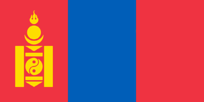 몽골 국기[사진/wikimedia]