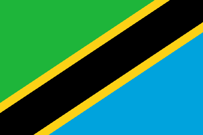 탄자니아 국기[사진/위키백과]
