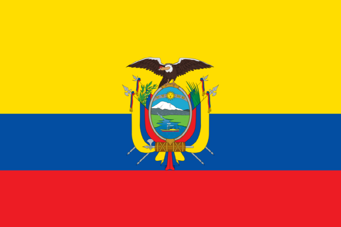 에콰도르 국기[사진/wikimedia]