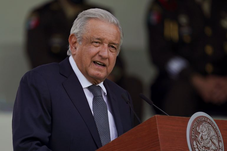안드레스 마누엘 로페스 오브라도르 멕시코 대통령 [자료제공/AP 연합뉴스 자료사진. 재판매 및 DB 금지]