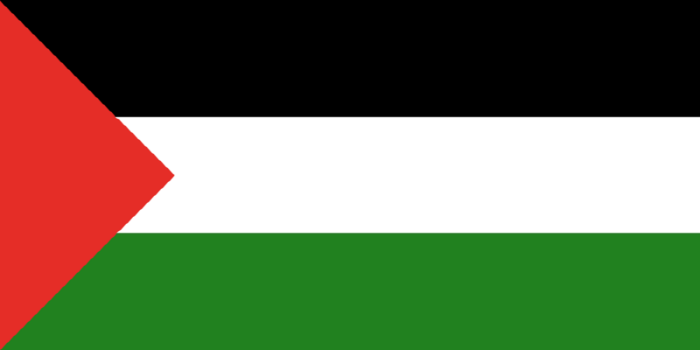팔레스타인 국기[사진/wikimedia]
