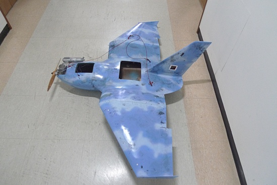 2014년 파주서 발견된 북한의 무인기[국방부]