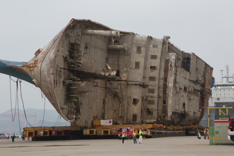 세월호(사진-해양수산부)
