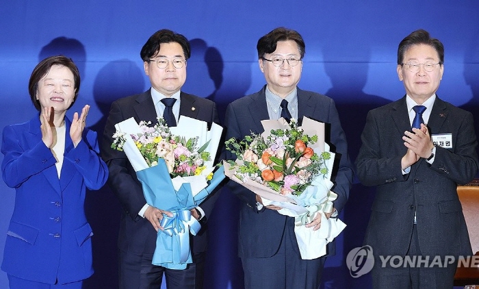 더불어민주당 새 원내대표에 박찬대 의원 선출[연합뉴스 제공]