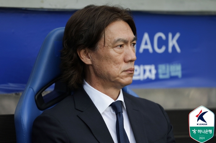 홍명보 감독[한국프로축구연맹 제공. 재판매 및 DB 금지]