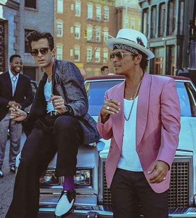 'Uptown Funk' 뮤직비디오 속 마크 론슨과 브루노 마스 [사진/브루노 마스 인스타그램]
