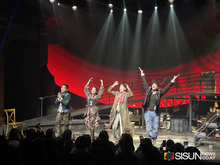 뮤지컬 '시지프스' 커튼콜[사진/시선뉴스]