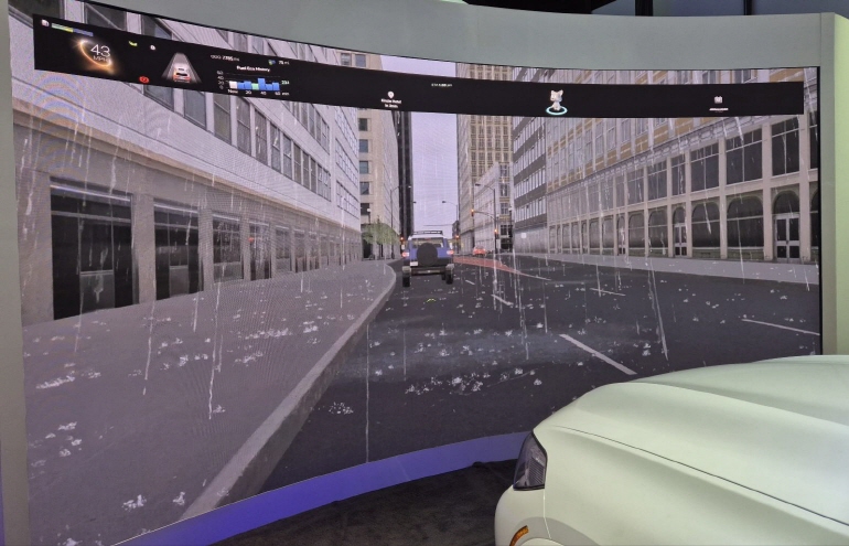 하만 '레디 비전 큐뷰' [연합뉴스 제공, 촬영 장하나]