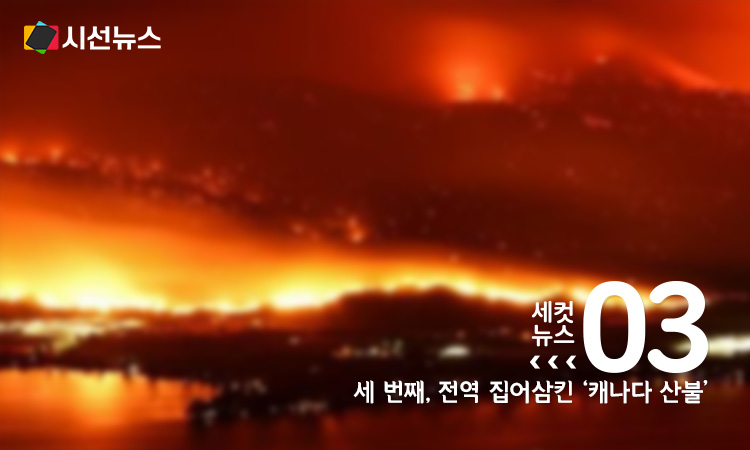 캐나다 산불 [사진/연합뉴스]