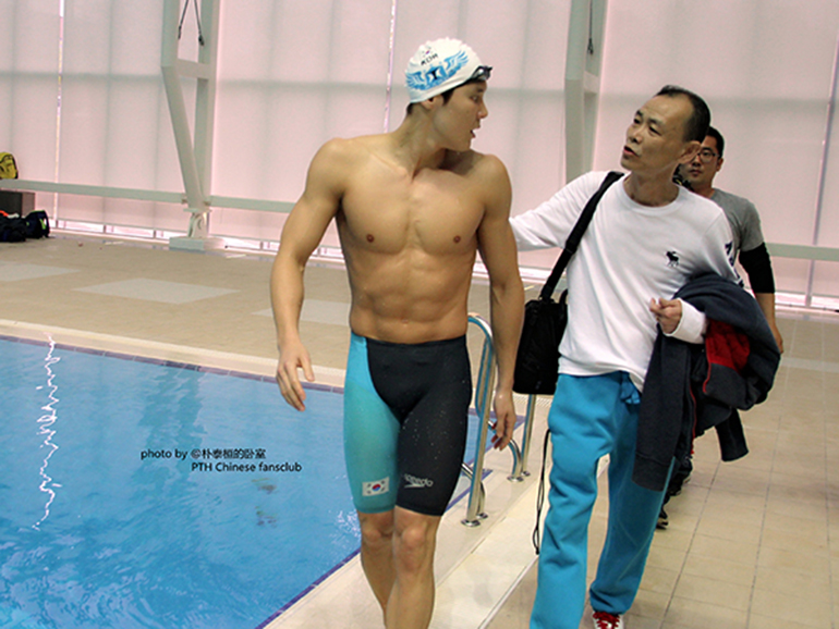 (출처/박태환 중국 웨이보)