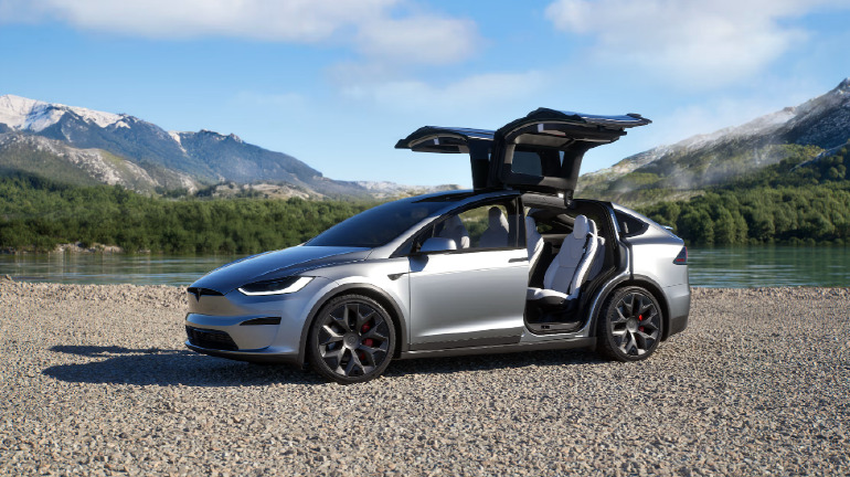 *모델X [테슬라 홈페이지 갈무리]