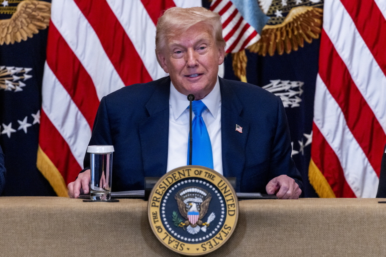 도널드 트럼프 미국 대통령[EPA 연합뉴스 자료사진. 재판매 및 DB 금지]