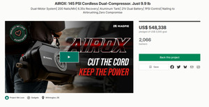 블라스트, AIROX 킥스타터 캠페인서 54만 달러 모금...2천여 명 참여 - 뉴스 썸네일 이미지